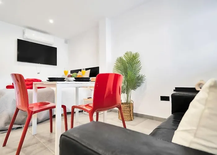 Moderno Estudio Con Wifi En - Vistamar 16 Estudio Марбелья