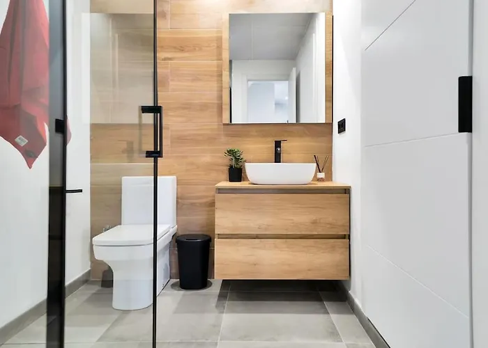 Moderno Estudio Con Wifi En - Vistamar 16 Estudio 马尔韦利亚